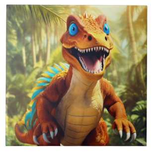 Dino-astic Birthday Fliese