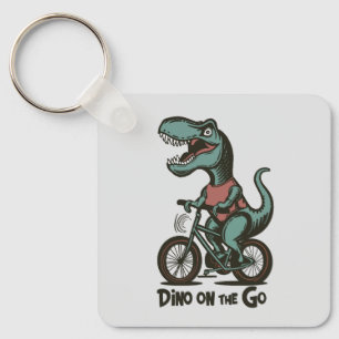 Dino auf Achse Schlüsselanhänger