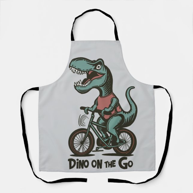 Dino auf Achse Schürze (Vorderseite)