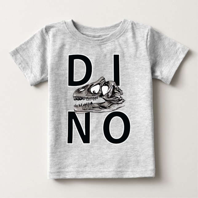 DINO - Baby Fine Jersey T - Shirt (Vorderseite)