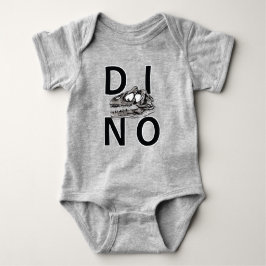 DINO - Baby Jersey Bodysuit Strampler