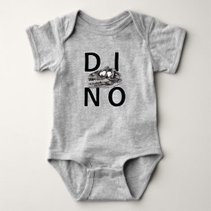 DINO - Baby Jersey Bodysuit Strampler