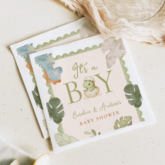 Dino-Baby-Party Serviette (Von Creator hochgeladen)