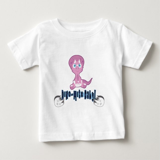 Dino-Babys Baby T-shirt (Vorderseite)