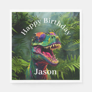 Dino Birthday Serviette