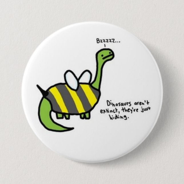 Dino Button (Vorderseite)