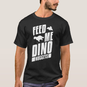 Dino Chicken Nugget Dinosaur Nugs Veggie 2 T-Shirt