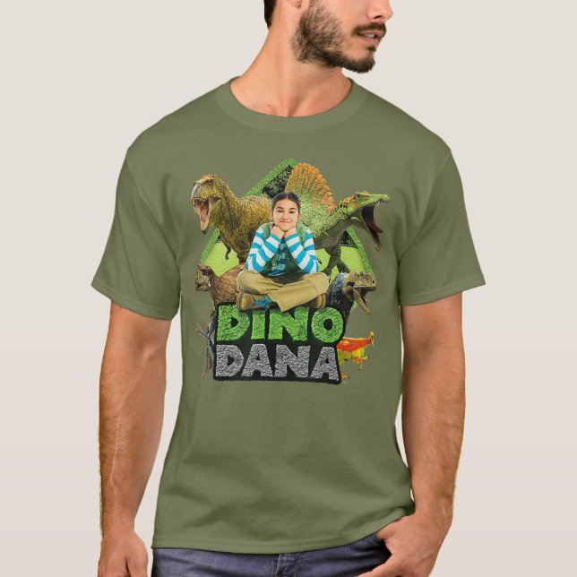 Dino Dana Real Dinosaurs Shirt (Vorderseite)