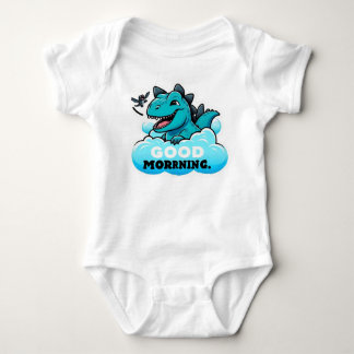 Dino Dawn Delight Nappy T - Shirt