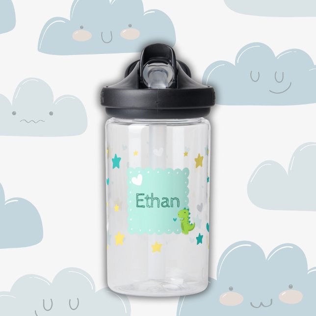 Dino Deluxe Bouteille d'eau personnalisée pour enf (Créateur téléchargé)