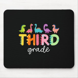Dino der 3. Klasse Zurück in die Schule Erster Sch Mousepad