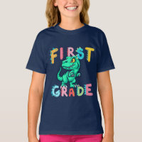 Dino Dinosaurier First GRADE Squad School Jungs