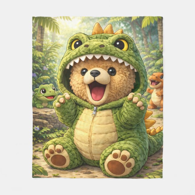 Dino Dylan Fleecedecke (Vorderseite)