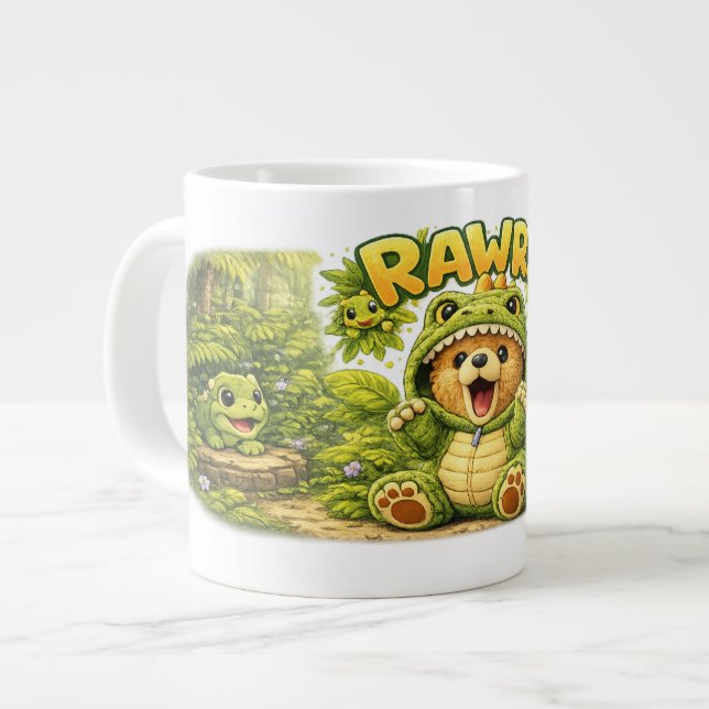 Dino Dylan Jumbo-Tasse (Vorderseite Links)