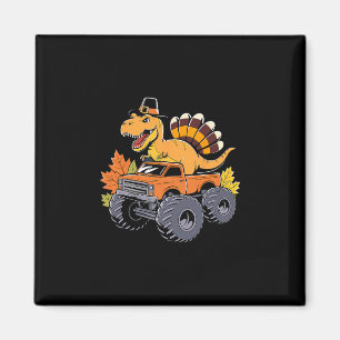 Dino Erntedankfest Jungen Kinder Dino T Rex Monste Magnet