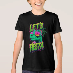 🦖 Dino Fiesta Vibes T-Shirt Tri-Blend Shirt