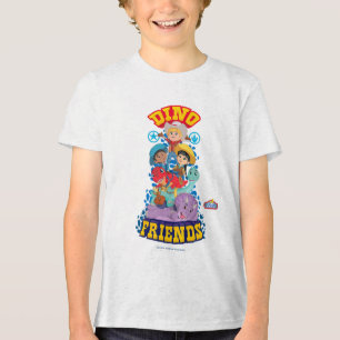 Dino Friends   Dino Ranch Tri-Blend Shirt