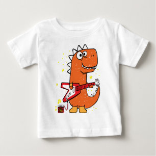 Dino-Gitarrist Baby T-shirt