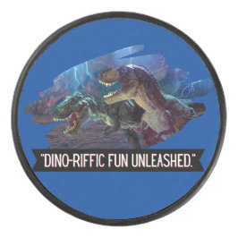 Dino - großartige Fundstelle Eishockey Puck
