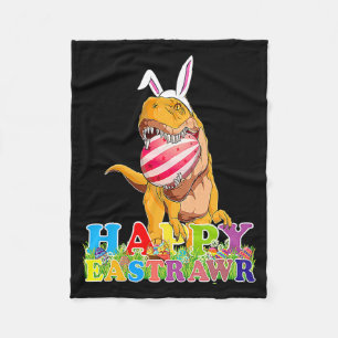 Dino Happy Ostern Rex Ostern Ostern Fleecedecke