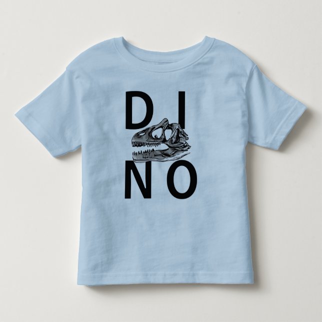 DINO - Kleinkind Fine Jersey T - Shirt (Vorderseite)
