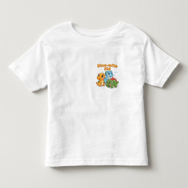 Dino Kleinkind T-shirt (Vorderseite)