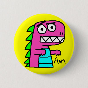 Dino-Knopf Button