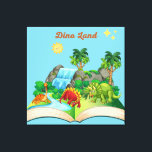 Dino Land Lektüre ist ein lustiges Popupbuch Leinwanddruck<br><div class="desc">Enzyklopädie Prehistorica Dinosaurier: The Definitive Pop-Up" von Robert Sabuda und Matthew Reinhart - Dieses Buch enthält aufwändige und atemberaubende Pop-Up-Illustrationen verschiedener Dinosaurier sowie detaillierte Informationen darüber. Dinosaurier: Ein dreidimensionaler Pocket Guide" von Gina Maldonado - Dieser Pocket Guide entfaltet sich, obwohl er nicht komplett in Popups ist, zu einem 3D-Diorama mit...</div>
