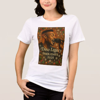 Dino Legacy Holidays 2025 Limited Edition T-Shirt Tri-Blend Shirt