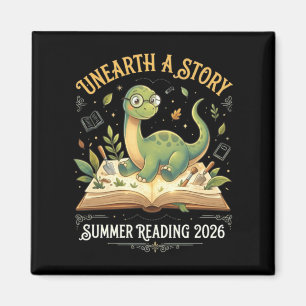 Dino-Leseabenteuer Sommer 2026 T Magnet