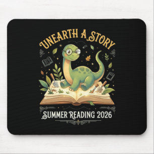 Dino-Leseabenteuer Sommer 2026 T Mousepad