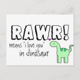 Dino Lingo Postkarte
