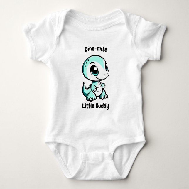Dino Little Buddy Kleinkind Bodysuit Baby Strampler (Vorderseite)
