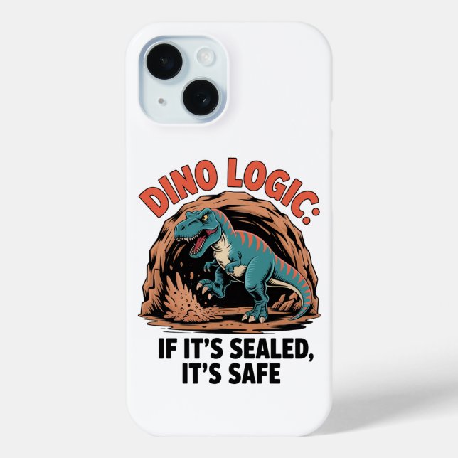 Dino-Logik Case-Mate iPhone Hülle (Rückseite)