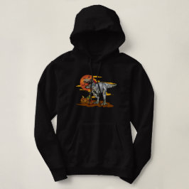 Dino-Mash: Spooky Pumpkinosaurier Hoodie