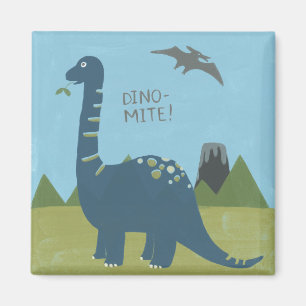 Dino-Milbe Dinosaurier Magnet
