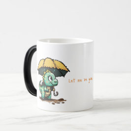 Dino mit Umbrealla Verwandlungstasse