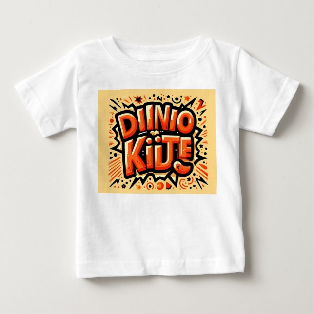Dino-mite Baby T-shirt (Vorderseite)