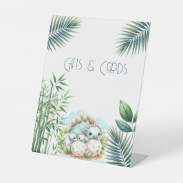 Dino Mite Birthday Gifts and Cards Sign Sockelschild