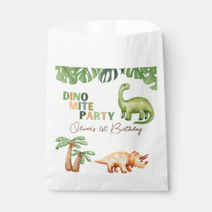 Dino-mite Party 1. Geburtstag Geschenktütchen