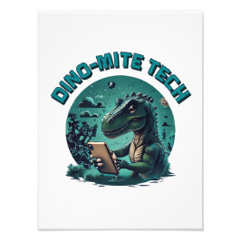 Dino-Mite Tech Fotodruck
