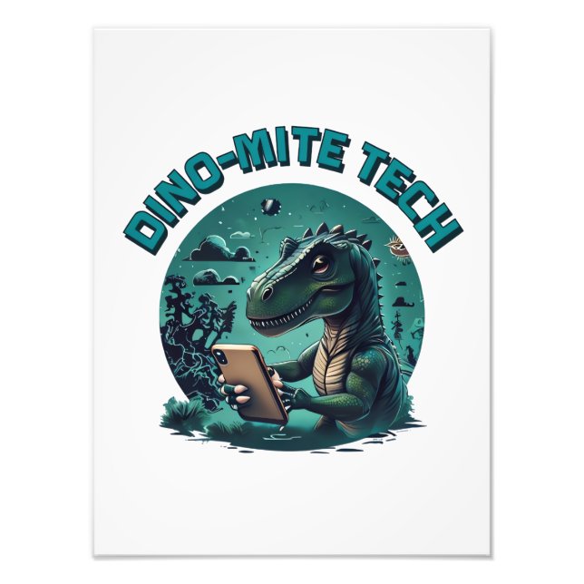 Dino-Mite Tech Fotodruck (Vorne)