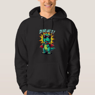 Dino-Mite u2013 Superheld T-Rex Grafik-Wortspiel f Hoodie