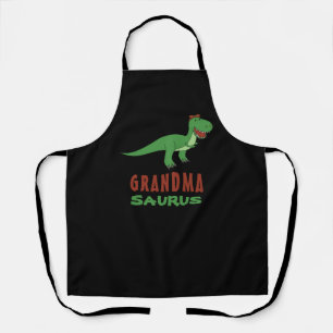 Dino Nana Grandparent Dinosaur T-Rex Grandmasaurus Schürze