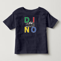 DINO - Navy Blue Toddler Fine Jersey T - Shirt