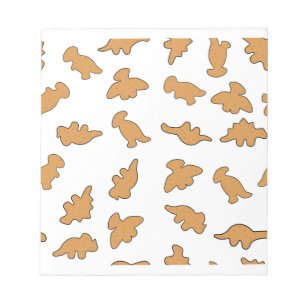 Dino-Nuggets-Muster Notizblock