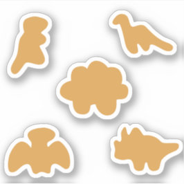 Dino-Nuggets-Süchtig Aufkleber