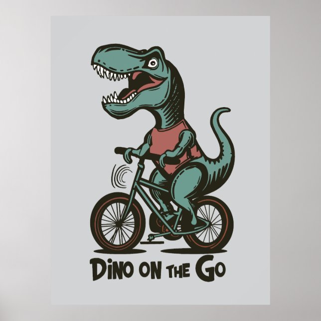 Dino on the Go Poster (Vorne)