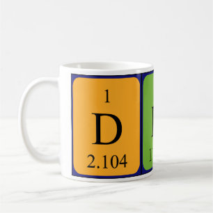 Dino Periodenname Tasse