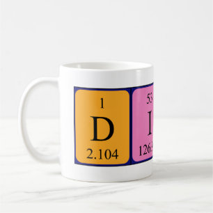 Dino Periodenname Tasse